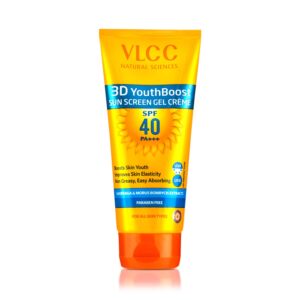 VLCC 3D Youth Boost SPF 40 Sunscreen Gel Crème (50g) - VLCC