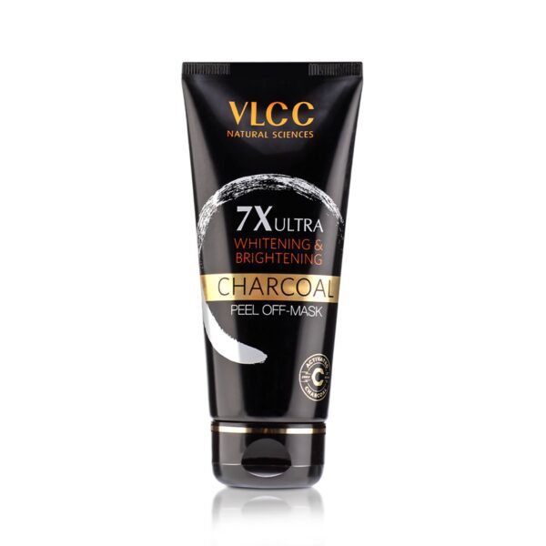 VLCC 7X Ultra Whitening and Brightening Charcoal Peel Off Mask & Diamond Facial Kit - VLCC