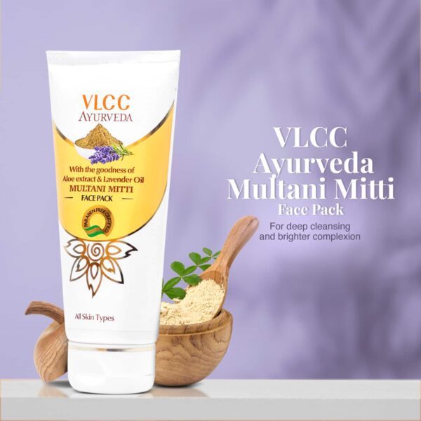 VLCC Ayurveda Multani Mitti Face Pack (100g) - VLCC