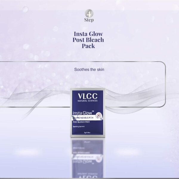 VLCC Insta Glow Diamond Bleach (402g) - VLCC