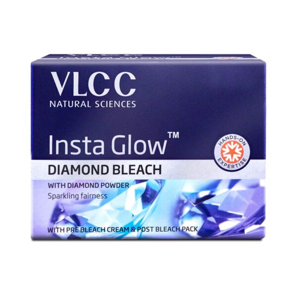 VLCC Insta Glow Diamond Bleach (402g) - VLCC