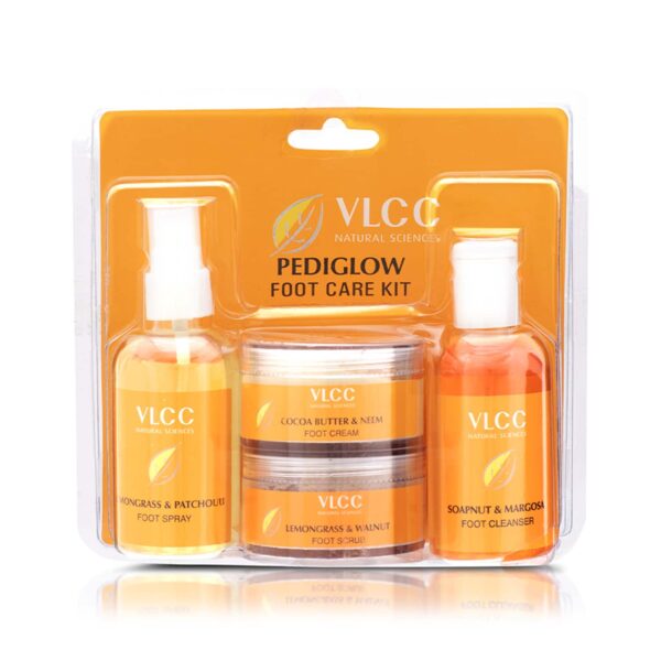 VLCC Pedi Glow Foot Care Kit & Diamond Facial Kit - VLCC
