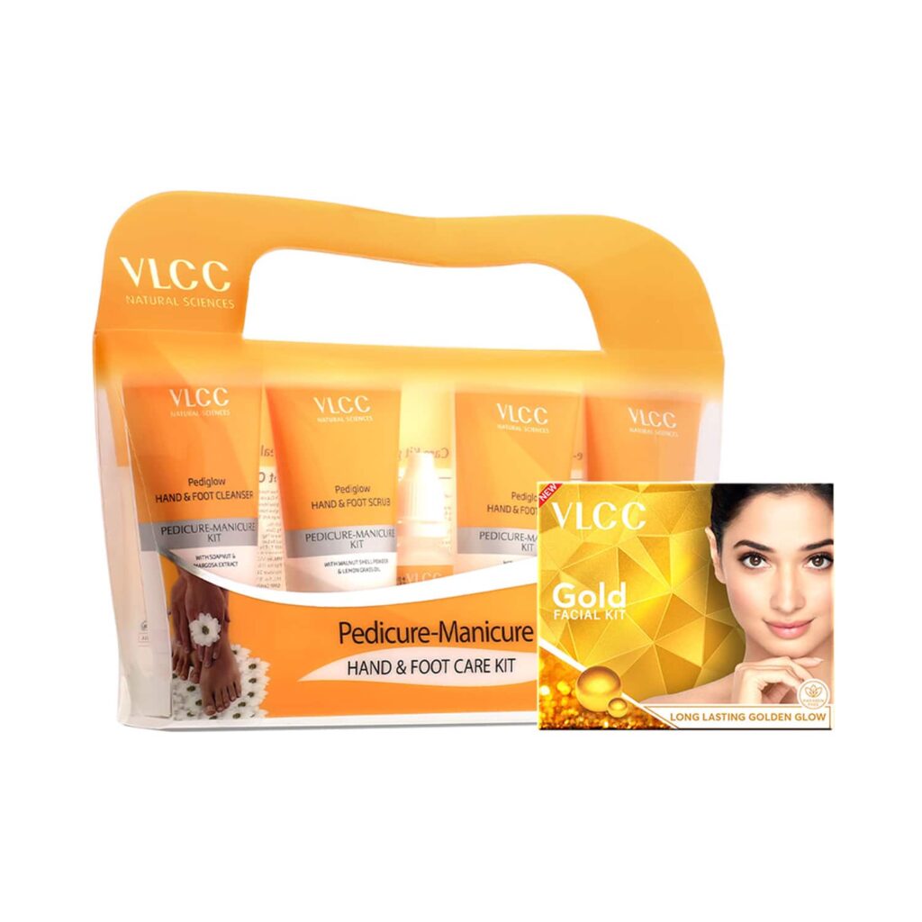 VLCC Pedicure Manicure & Gold Facial Kit - VLCC
