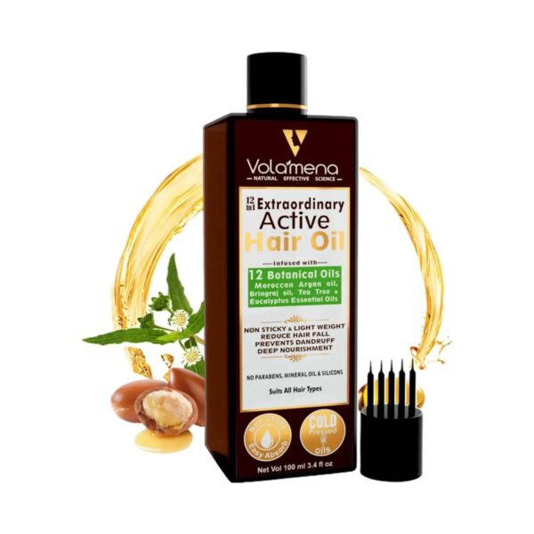 Volamena 12-In-1 Extraordinary Active Hair Oil (100ml) - Volamena