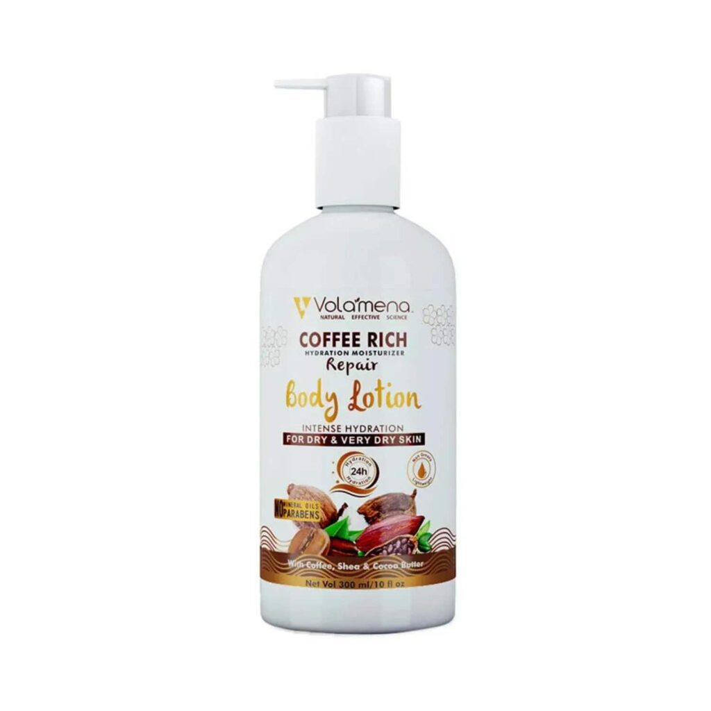 Volamena Coffee Rich Hydration Moisturizer Repair Body Lotion (300ml) - Volamena