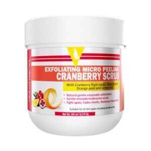 Volamena Exfoliating Micro Peeling Cranberry Scrub (200ml) - Volamena