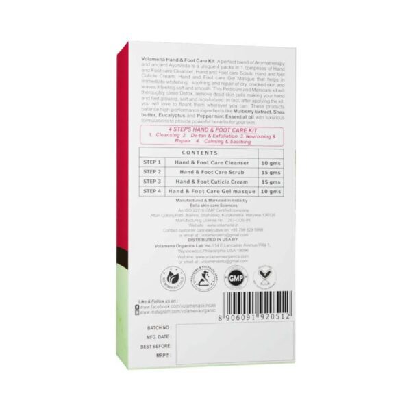 Volamena Hand & Foot Care Kit (4Pcs) - Volamena