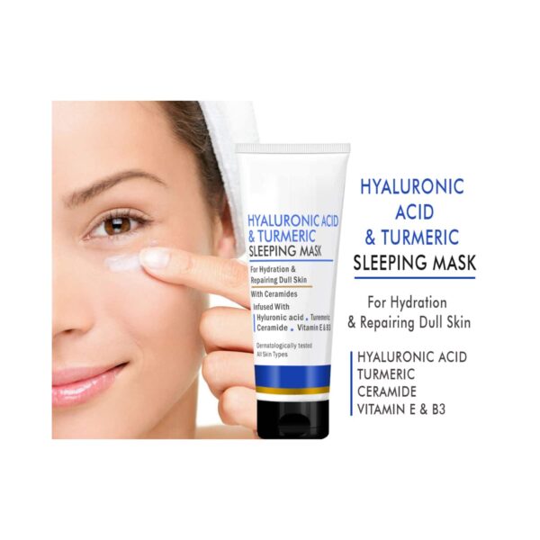 Volamena Hyaluronic Acid & Turmeric Sleeping Mask (50ml) - Volamena