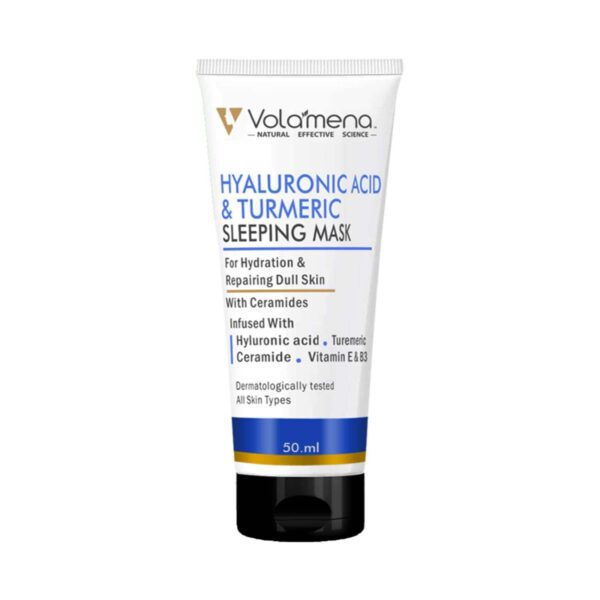 Volamena Hyaluronic Acid & Turmeric Sleeping Mask (50ml) - Volamena