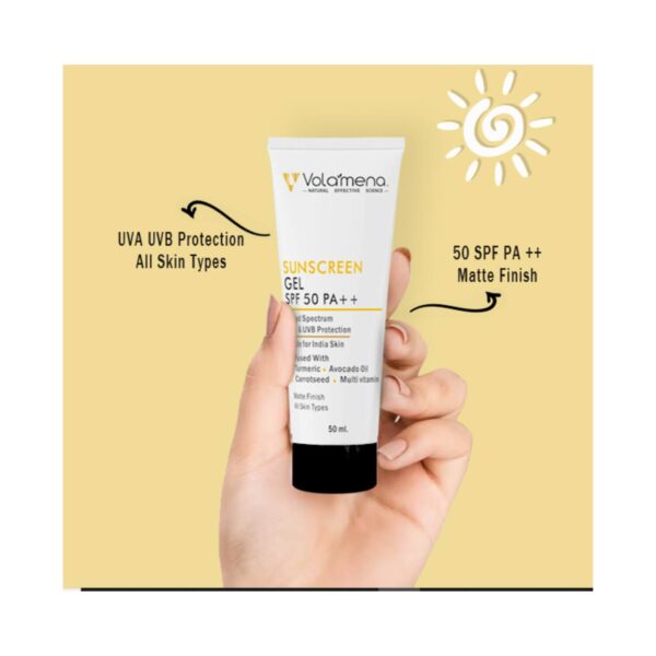 Volamena Hydrating Sunscreen Light Gel With SPF 50 ++ (50ml) - Volamena