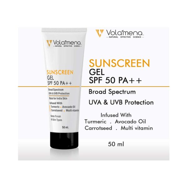 Volamena Hydrating Sunscreen Light Gel With SPF 50 ++ (50ml) - Volamena