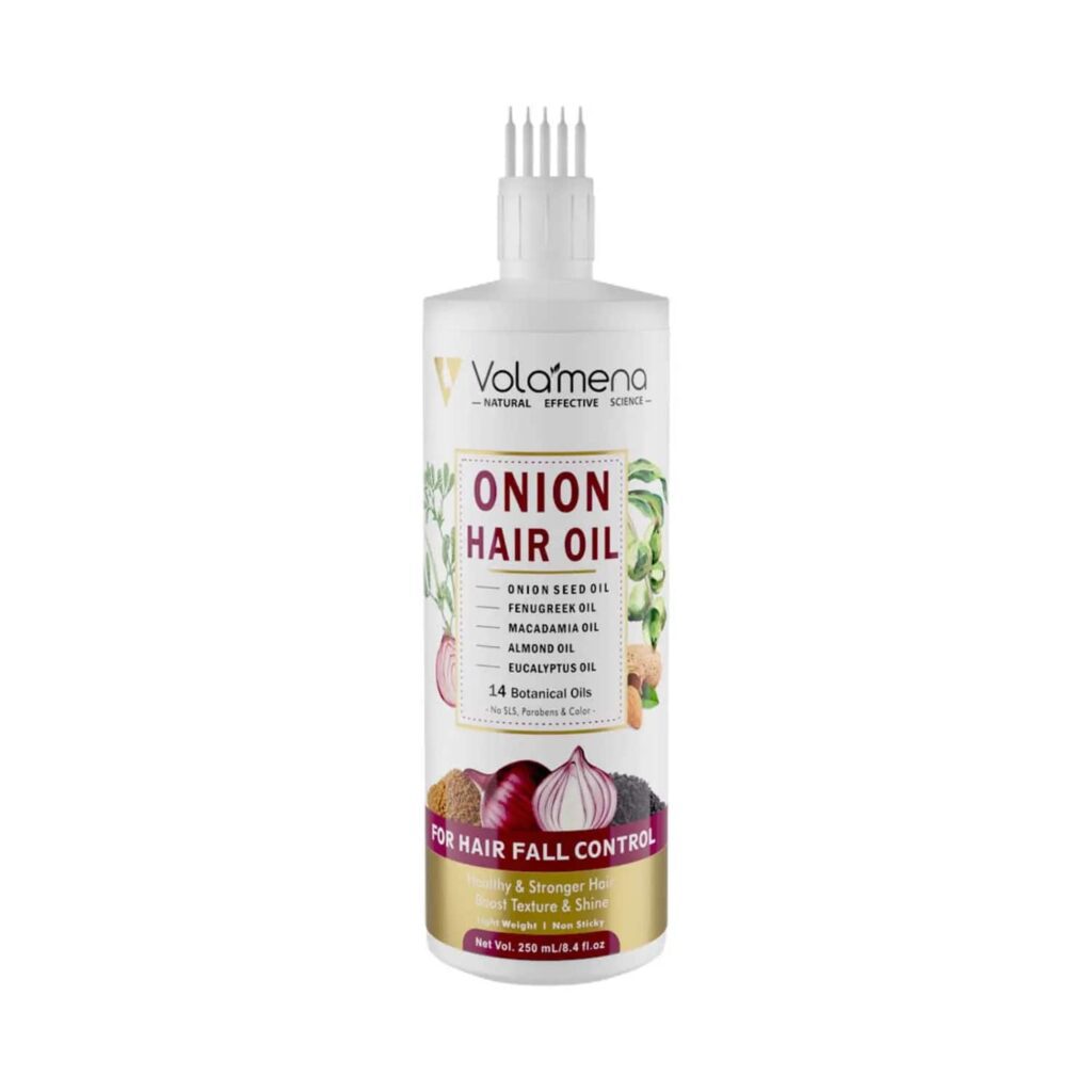 Volamena Onion Hair Oil With 14 Botanical Oil (250ml) - Volamena
