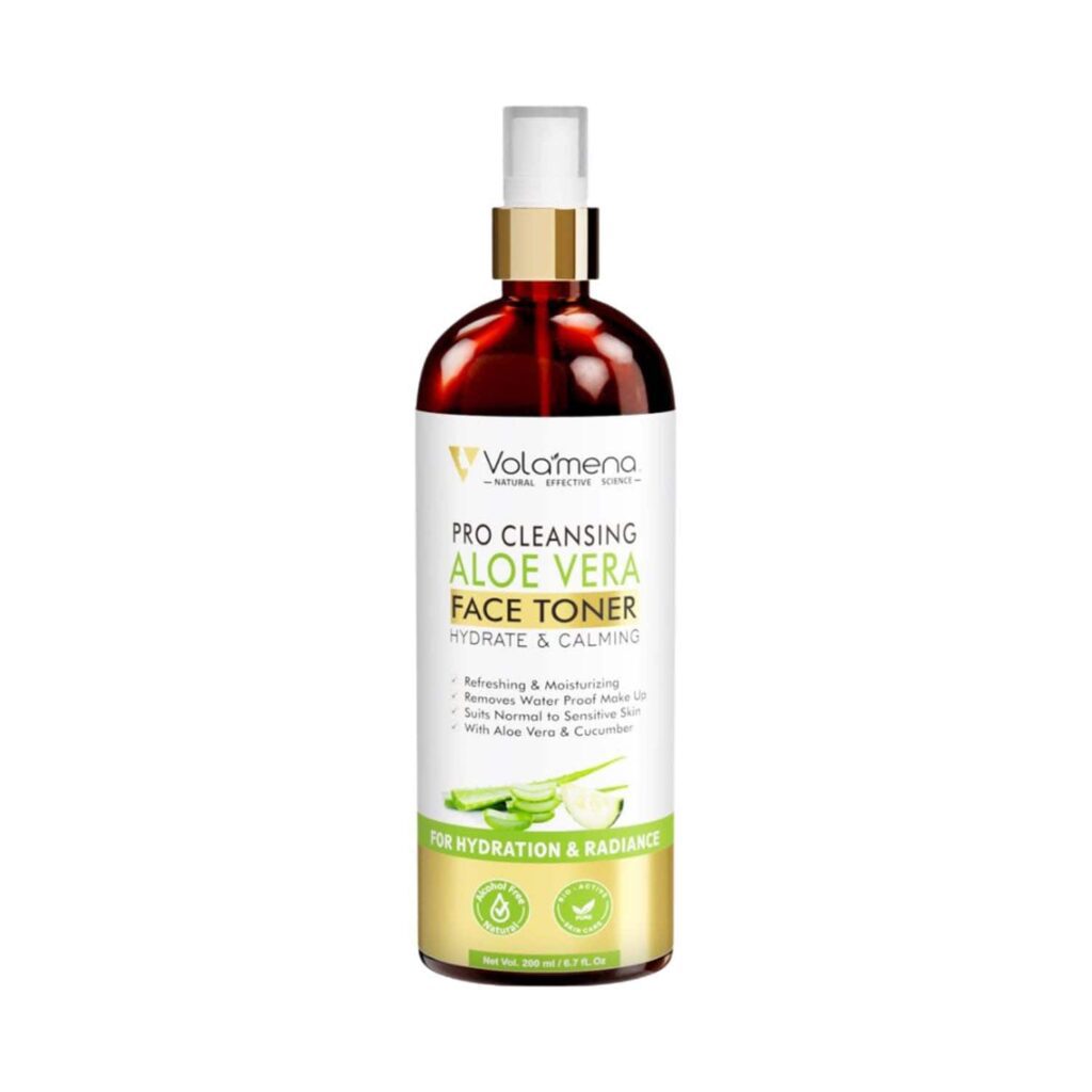 Volamena Pro Clearing Aloe Vera Face Toner (200ml) - Volamena
