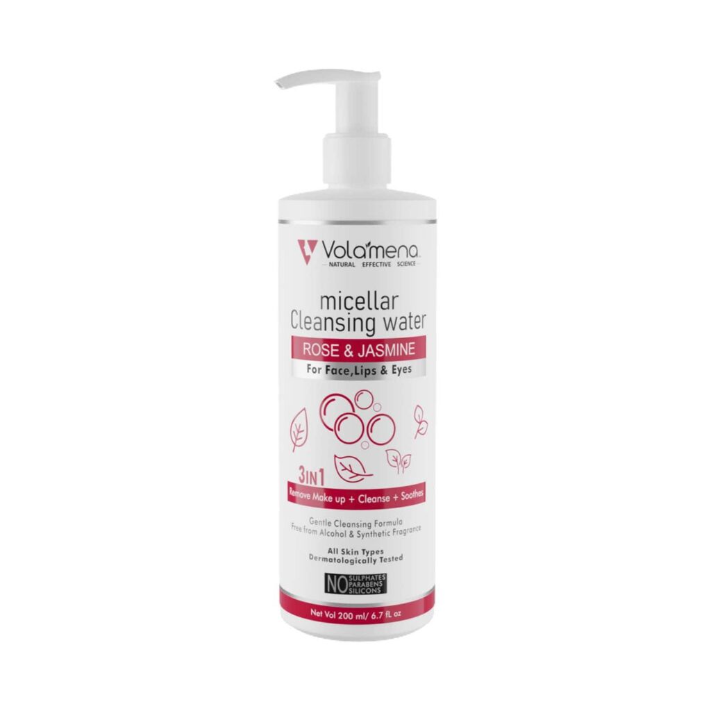 Volamena Rose & Jasmine Micellar Water (200ml) - Volamena