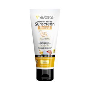 Volamena Tinted Mineral Based Sunscreen With SPF 50 ++ (100ml) - Volamena