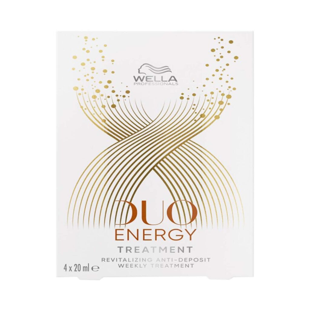 Wella Professionals Duo Energy Revitalizing Anti Deposit Weekly Treatment Hair Cream - (4 Pcs) - Wella Professionals