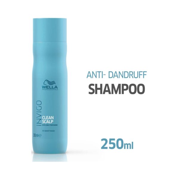 Wella Professionals Invigo Balance Clean Scalp Anti Dandruff Shampoo (250ml) - Wella Professionals