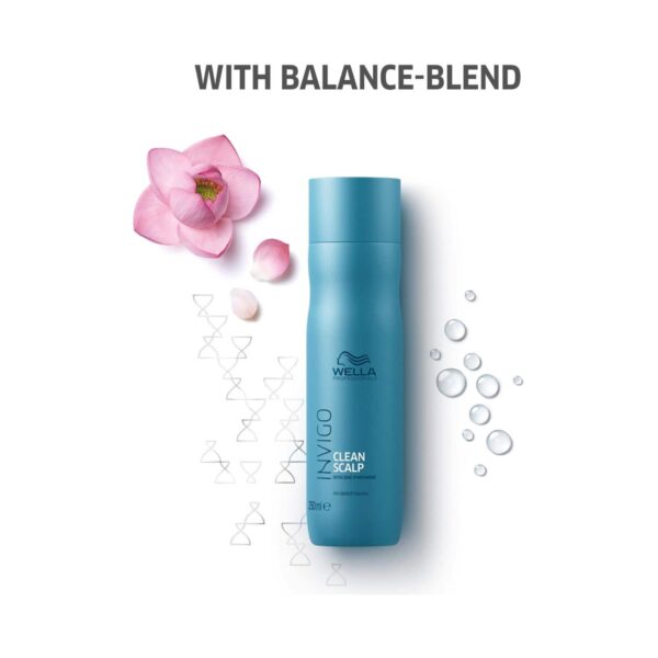 Wella Professionals Invigo Balance Clean Scalp Anti Dandruff Shampoo (250ml) - Wella Professionals
