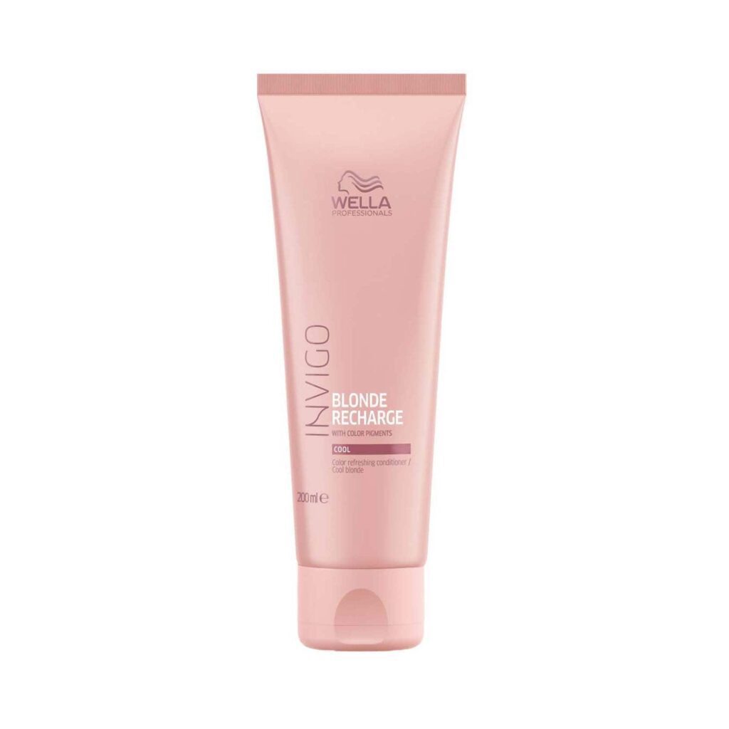 Wella Professionals Invigo Blonde Recharge Color Refreshing Conditioner (200ml) - Wella Professionals