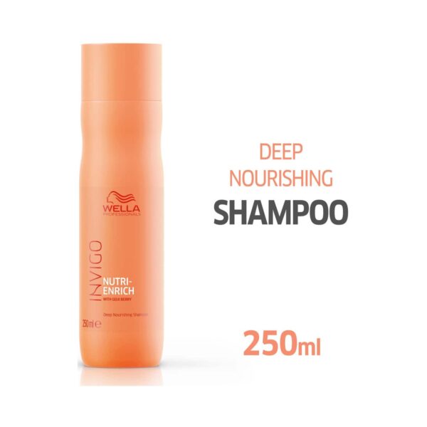 Wella Professionals Invigo Nutri Enrich Deep Nourishing Shampoo (250ml) - Wella Professionals