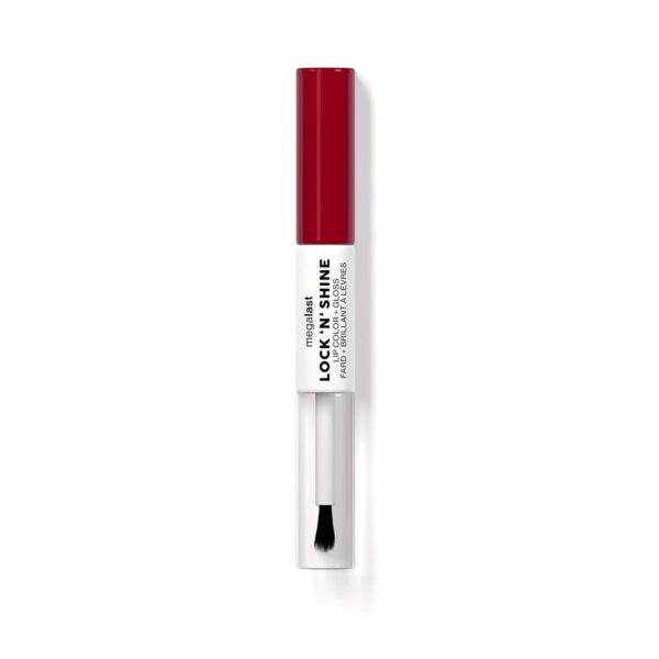 Wet n Wild Megalast Lock N' Shine Lip Color - Red-Y For Me (8 ml) - Wet n Wild