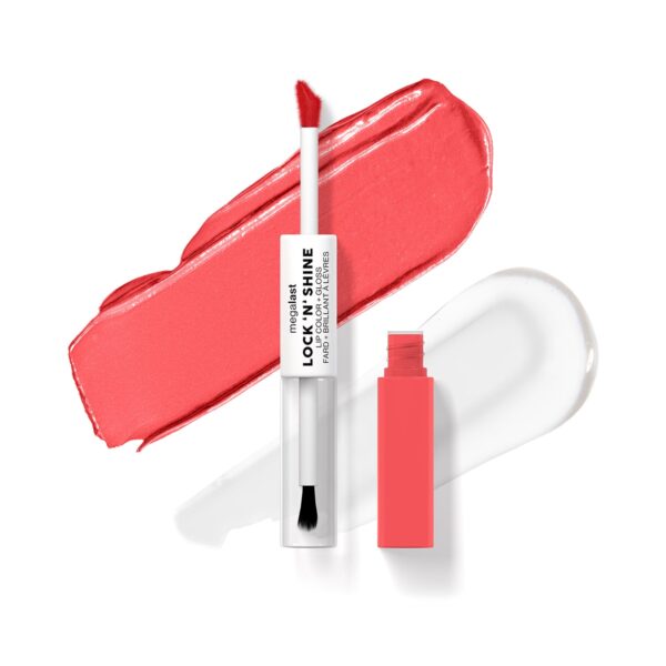 Wet n Wild Megalast Lock N' Shine Lip Color - Shining Hybiscus (8 ml) - Wet n Wild