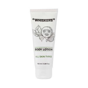 WHISKERS Aloe Vera Body Lotion For Men (100 ml) - WHISKERS