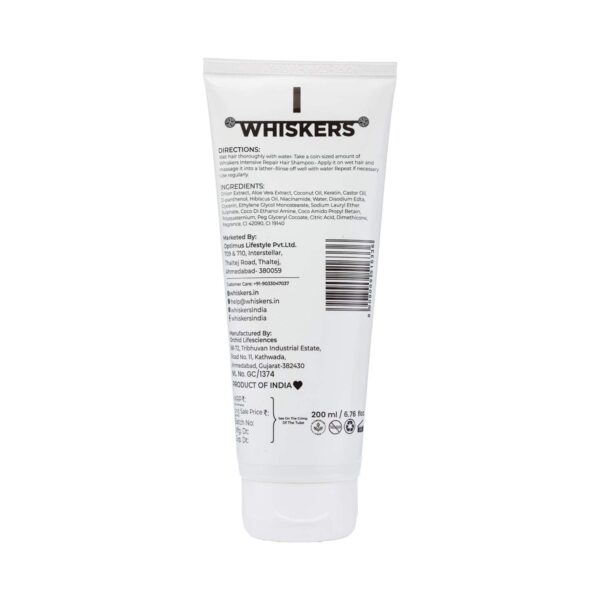 WHISKERS Aloe Vera Shampoo For Men (200 ml) - WHISKERS