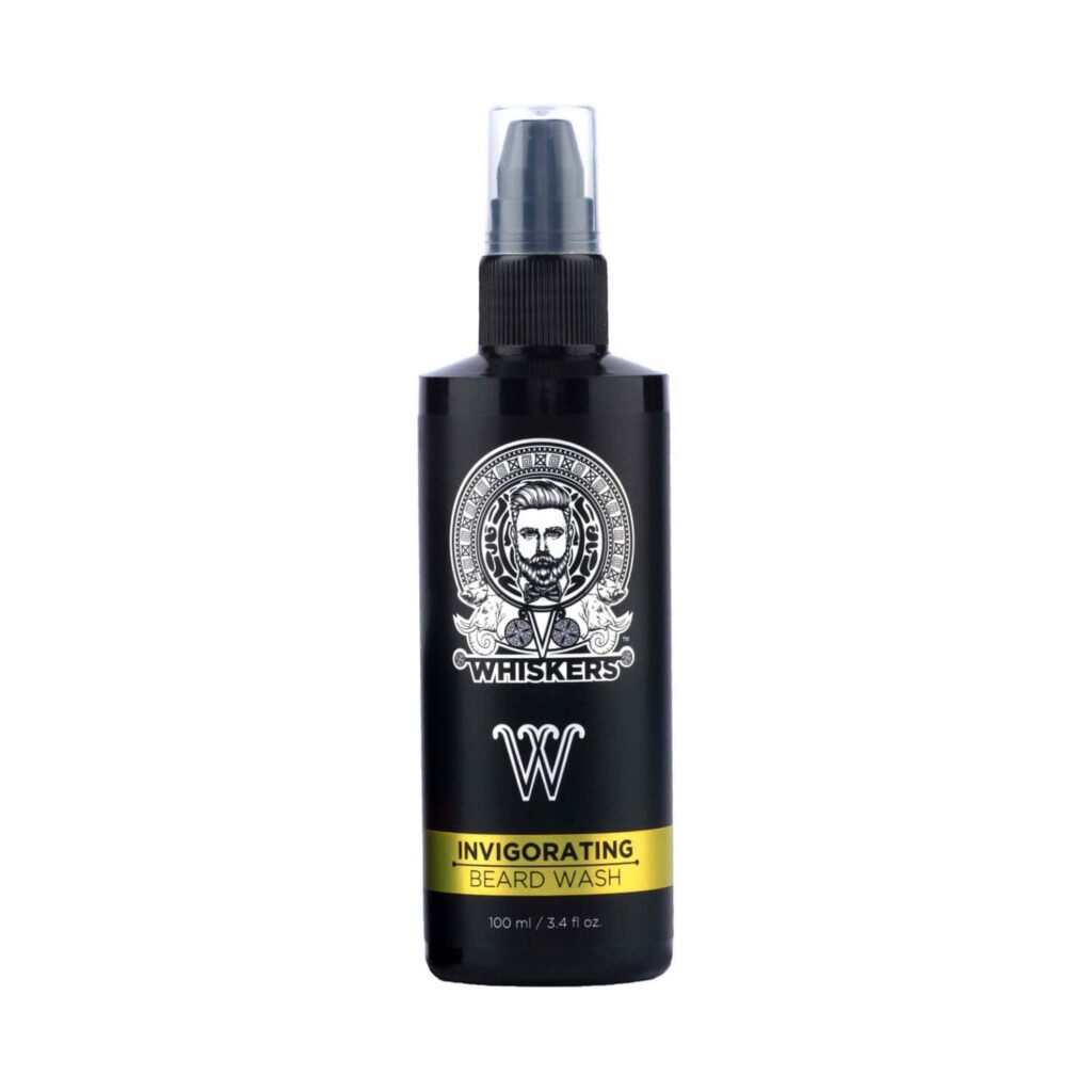 WHISKERS Invigorating Beard Wash (100 ml) - WHISKERS