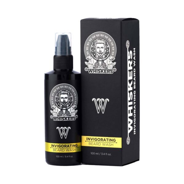 WHISKERS Invigorating Beard Wash (100 ml) - WHISKERS