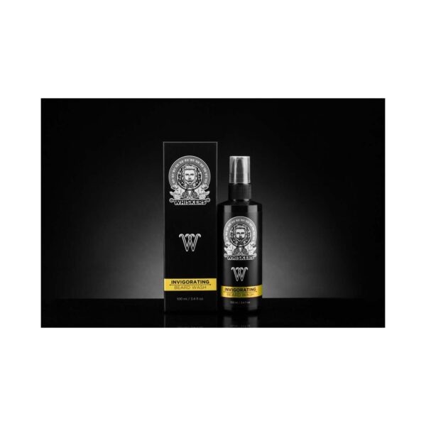 WHISKERS Invigorating Beard Wash (100 ml) - WHISKERS