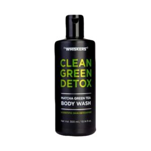 WHISKERS Matcha Green Tea Body Wash For Men (300 ml) - WHISKERS