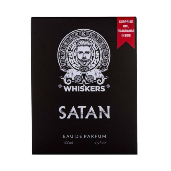 WHISKERS Satan Eau De Parfum For Men (100 ml) - WHISKERS
