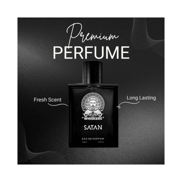 WHISKERS Satan Eau De Parfum For Men (100 ml) - WHISKERS
