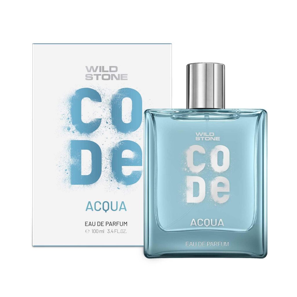 Wild Stone Code Acqua Eau De Parfum (100ml) - Wild Stone