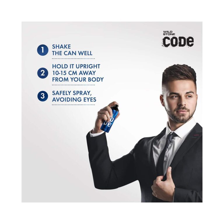 Wild Stone Code Body Spray Travel Pack Gift Set (4Pcs) - Wild Stone