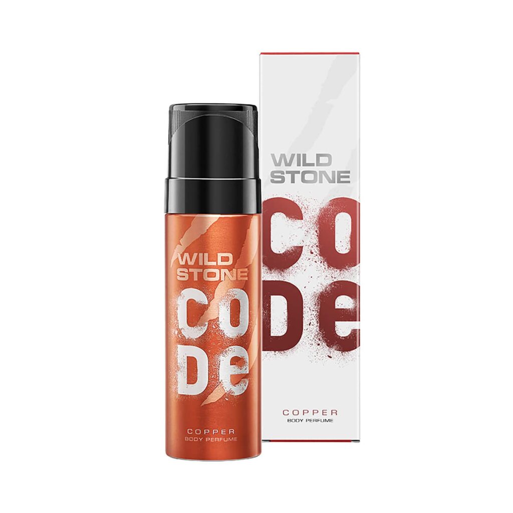 Wild Stone Code Copper No Gas Deodorant Body Perfume (150ml) - Wild Stone