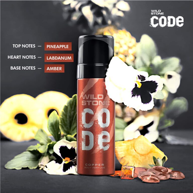 Wild Stone Code Copper No Gas Deodorant Body Perfume (150ml) - Wild Stone