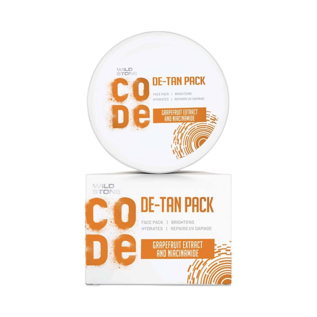 Wild Stone Code De Tan Pack For Men (75 g) - Wild Stone