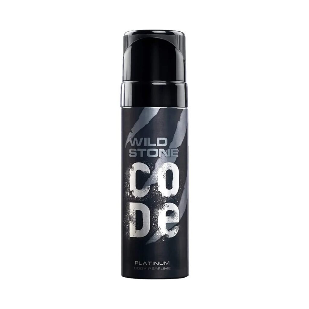 Wild Stone Code Platinum Deodorant Body Perfume (120ml) - Wild Stone