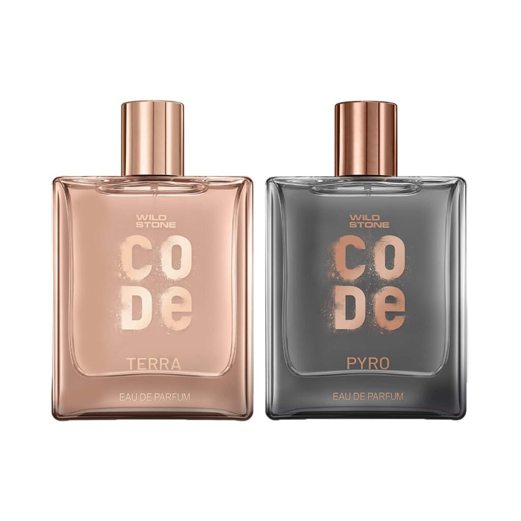 Wild Stone Code Pyro (100 ml) & Terra (100 ml) Eau De Parfum For Men Combo - Wild Stone