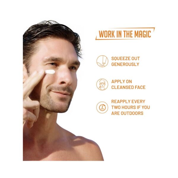 Wild Stone Code Sunscreen Gel Creme with SPF 50 For Men (50 g) - Wild Stone