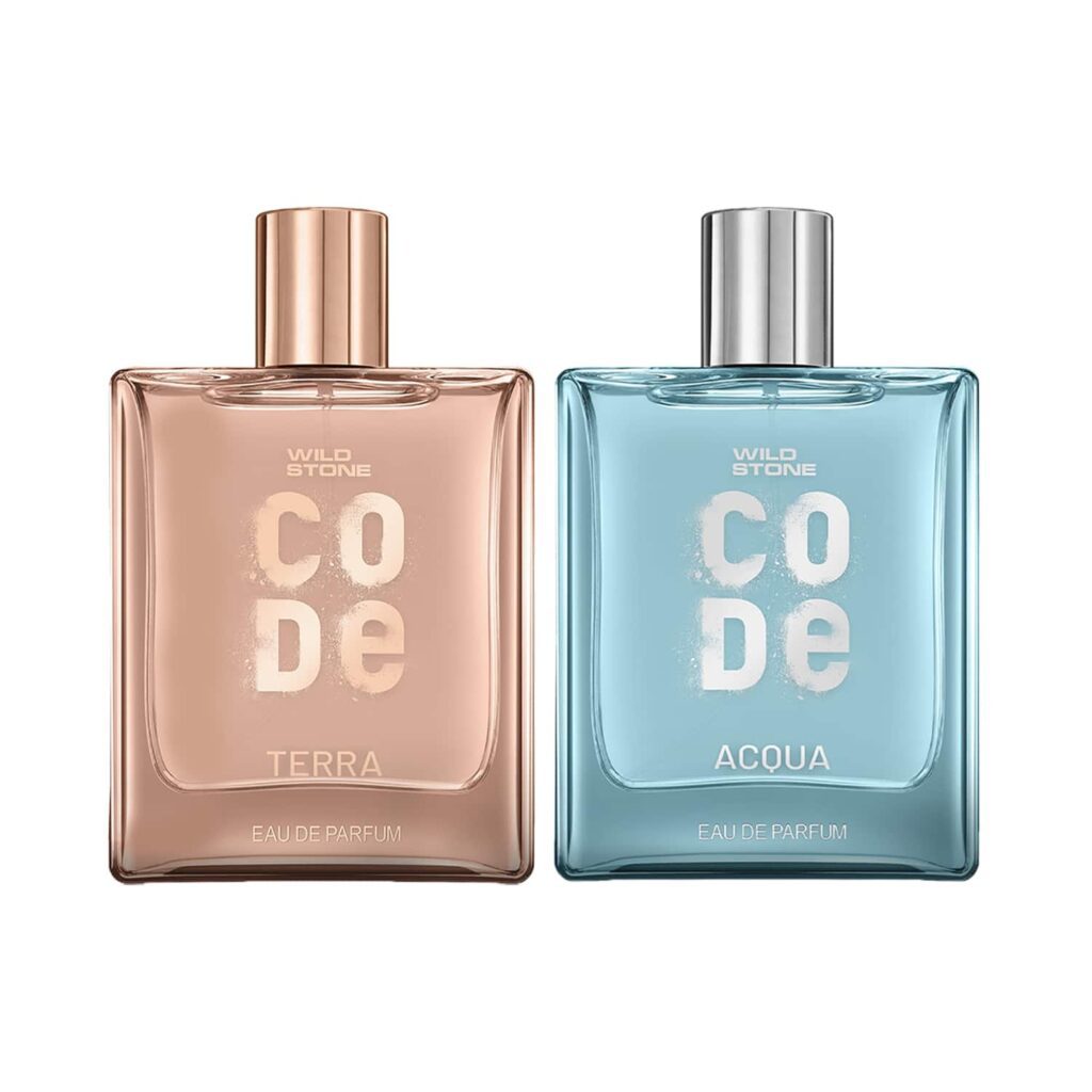Wild Stone Code Terra (100 ml) & Acqua (100 ml) Eau De Parfum For Men Combo - Wild Stone