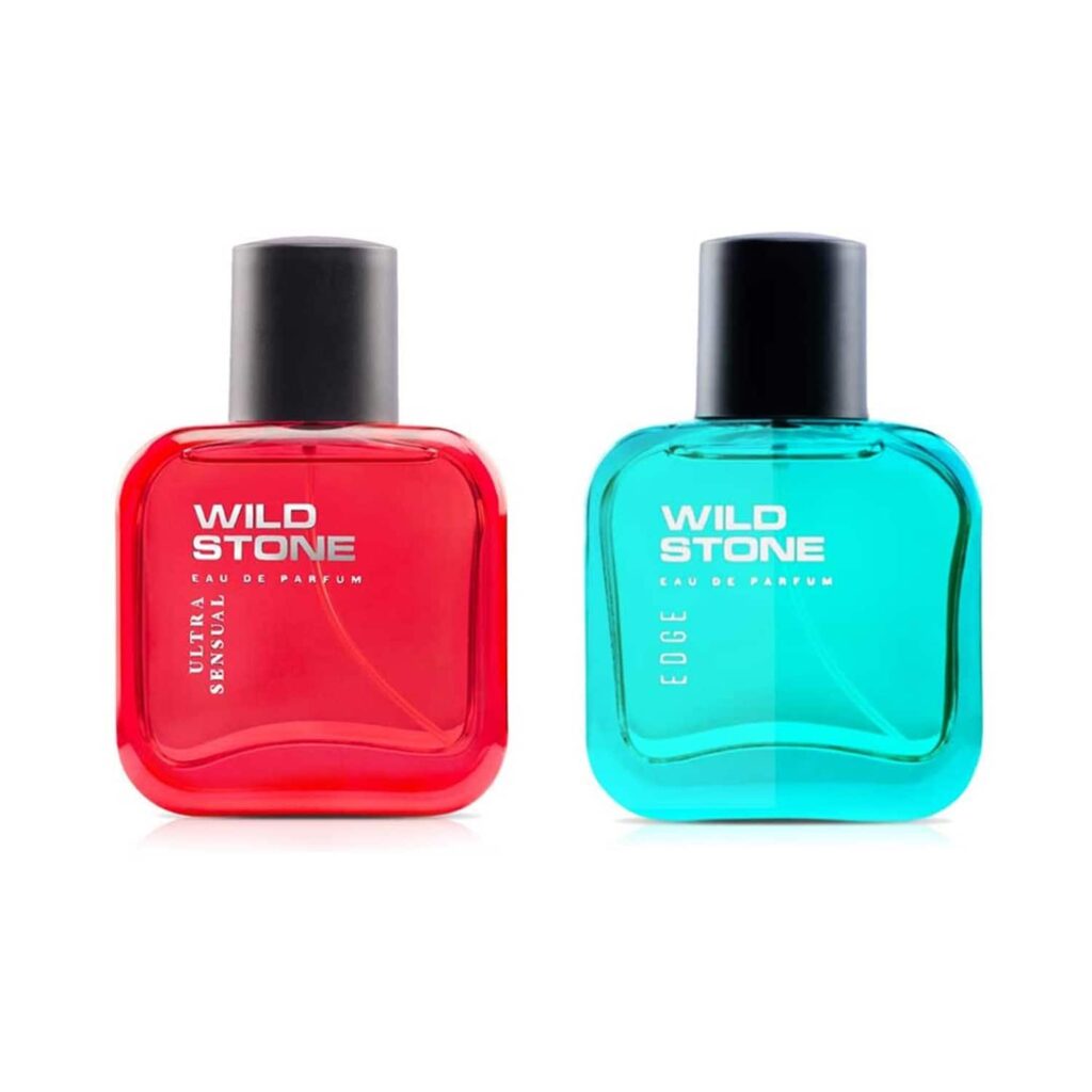 Wild Stone Edge and Ultra Sensual Perfume Combo for Men (50ml Each) (Pack of 2) Combo - Wild Stone
