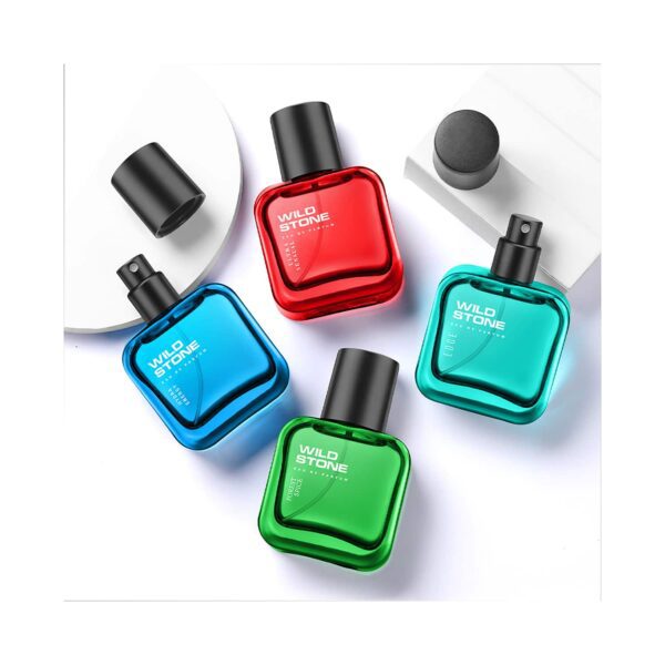 Wild Stone Edge Forest Spice Hydra Energy & Ultra Sensual Perfume Gift Set for Men (4 pcs) - Wild Stone