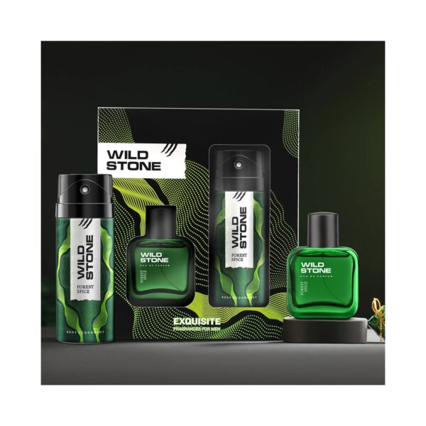Wild Stone Forest Spice Fragrance Combo For Men (2 Pcs) - Wild Stone