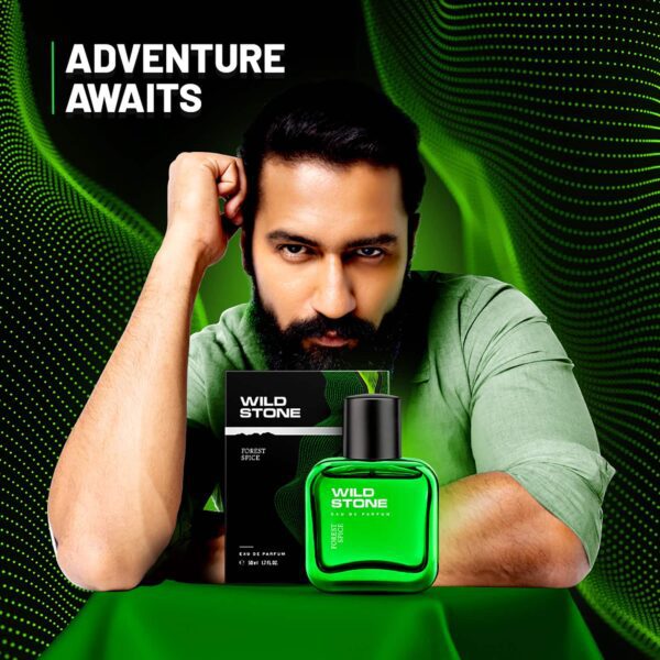Wild Stone Forest Spice Perfume Spray (50 ml) & Forest Spice Perfume (100 ml) Combo - Wild Stone