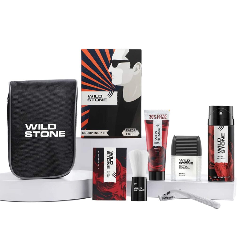 Wild Stone Grooming 101 Kit for Men (960 g) - Wild Stone