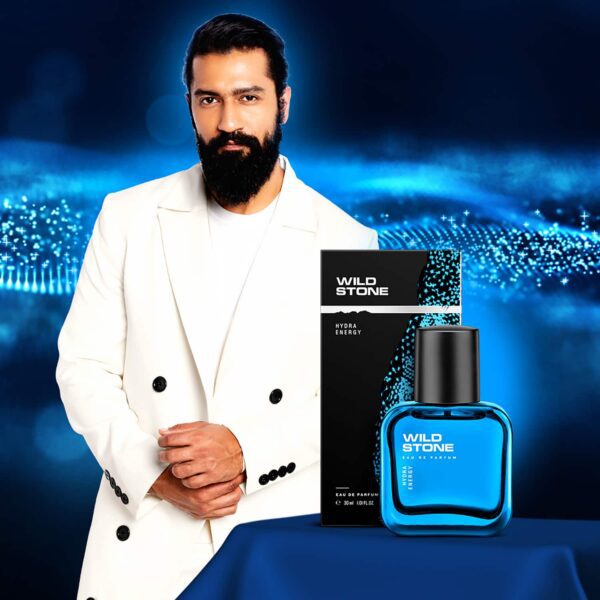 Wild Stone Hydra Energy Eau De Parfum For Men (30 ml) - Wild Stone