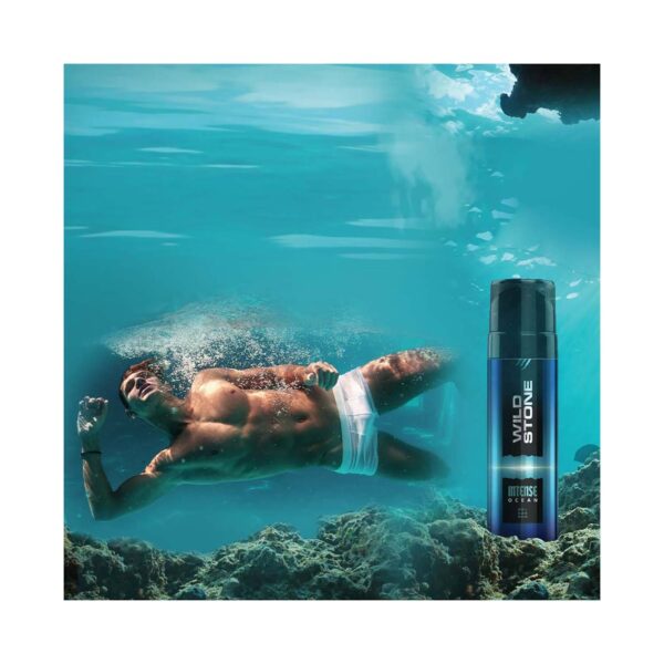 Wild Stone Intense Ocean Body Deodorant For Men (120 ml) - Wild Stone